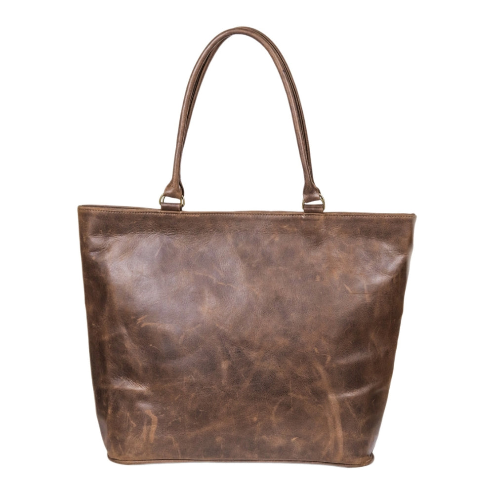 Lima Laptop Handbag Brown