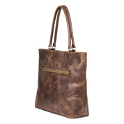 Lima Laptop Handbag Brown