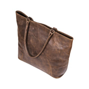 Lima Laptop Handbag Brown