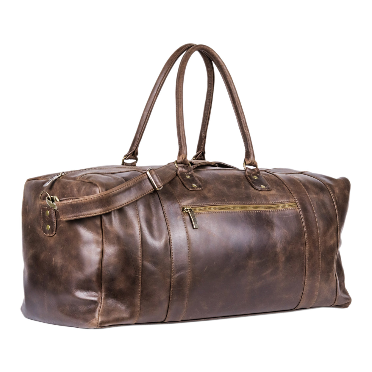 Romolo Overnight Bag Brown