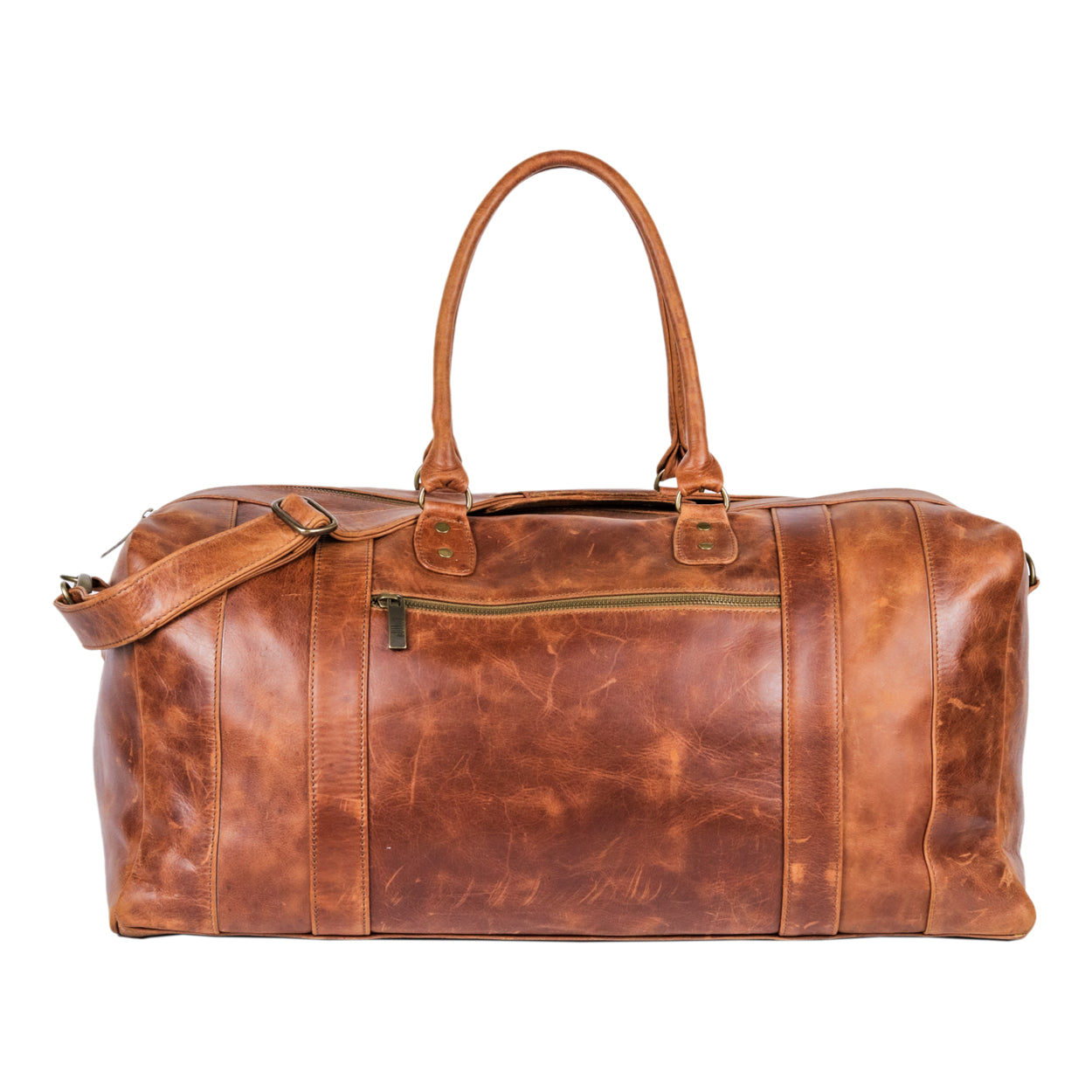 Romolo Overnight Bag Tobacco