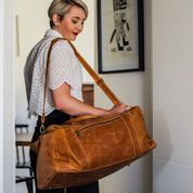 Romolo Overnight Bag Toffee