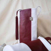 Ivory & Plum Wine Carrier Bag