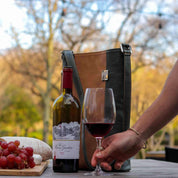 Olive & Whiskey Wine Carrier Bag