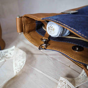 Whiskey & Denim Wine Carrier Bag