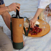 Olive & Whiskey Wine Carrier Bag